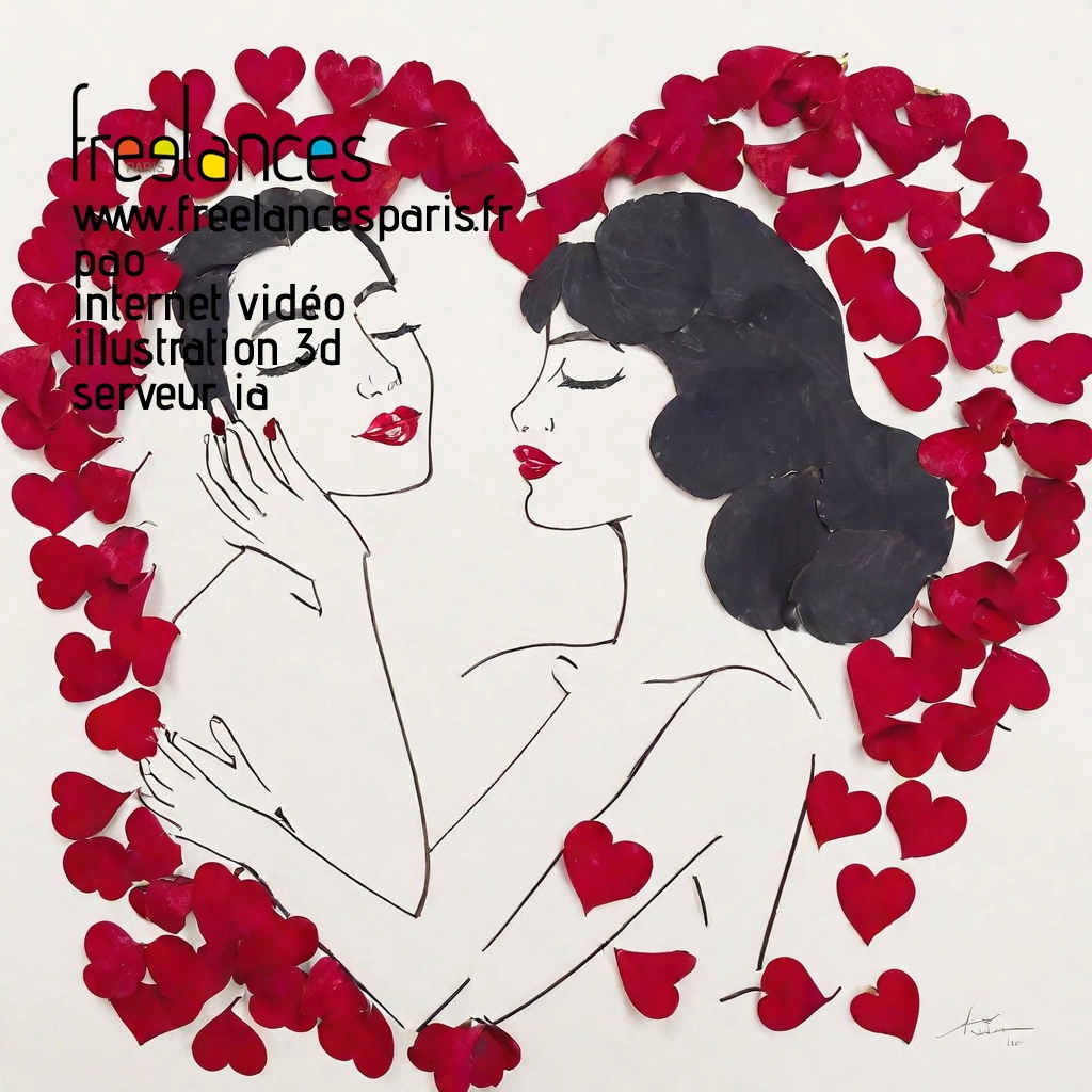 Pao mise en page internet vidéo illustration 3d serveur IA générative AI freelance paris studio de création magazines yrua6ar0